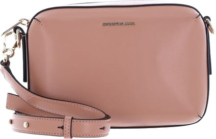 MANDARINA DUCK Leren Schoudertas Luna Crossover Desert Sand Oud roze
