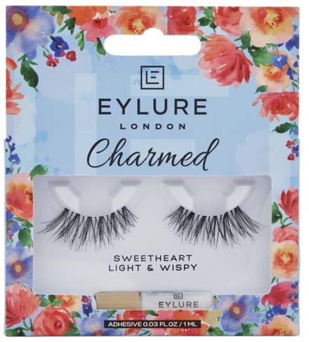 Eylure London - Charmed Adored Wimpers - Light & Wispy - Natuurlijk Effect - Met Lijm