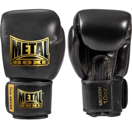 Leren bokshandschoenen Metal Boxe thai series