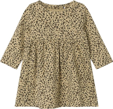 Name It - Jurkje - Nillie - Panterprint - Latte - Maat 68