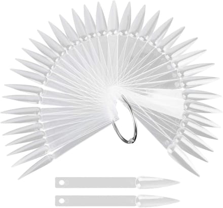 150Pcs Clear Nail Swatch Sticks Nail Art Tips Kleur Pop Stick Nail Samples Sticks voor Beginners