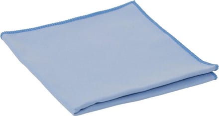 Microvezeldoek geweven ca. 215-grams set à 10 stuks ca. 40x40 cm blauw