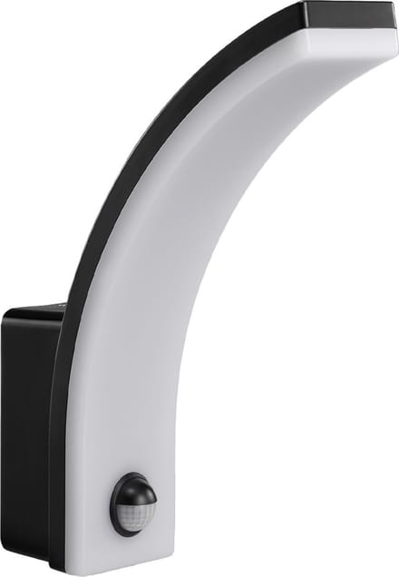LED-sensorlamp voor schemeringsdetectie IP65 20W Buitenwandlamp Snelheid bewegingsdetectie: 0,6 tot 1,5 m/s Maclean MCE512