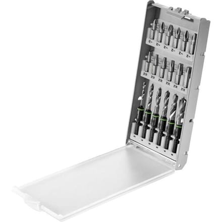 Festool BKS SYS3 D3-8 K CE/W 577395 Boorset Hout 3 mm, 4 mm, 5 mm, 6 mm, 8 mm