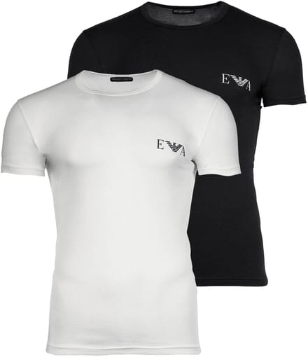 Emporio Armani T-shirt BOLD MONOGRAM Set van 2