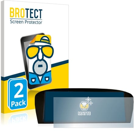 BROTECT - Screenprotector voor BMW E91 320d CiC Professional - Folie Beschermfolie matte 2 Stuks