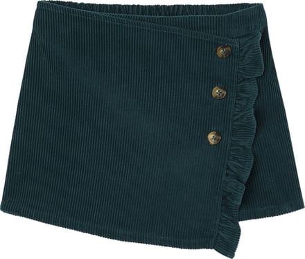 Vertbaudet Short-rokje van ribfluweel met wikkeleffect