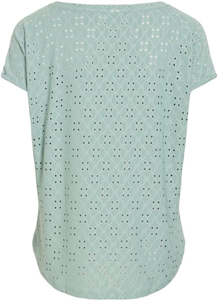 VILA - VIKAWA S/S O-NECK TOP/KA - Dames - Blouses