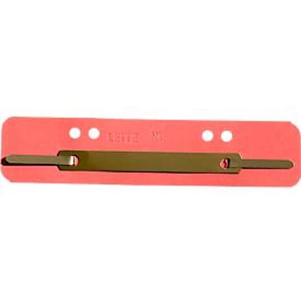 LEITZ® hechtstroken, karton, A4, 25 stuks, rood