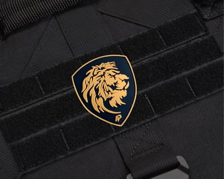 Always Prepared® Nederlandse leeuw patch klittenband - 2 stuks - Geschikt voor hondentuigen