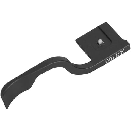 Aluminiumlegering Duimsteun Omhoog Handgreep Vervanging voor Fuji XT100 Systeemcamera Black