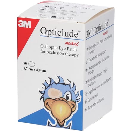 Opticlude Oogpleister Maxi 5,7 x 8 cm 1539M 50 Pleister