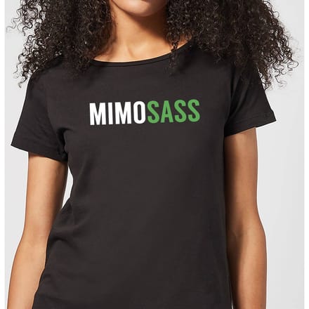 Mimsass Women's T-Shirt - Black - 3XL