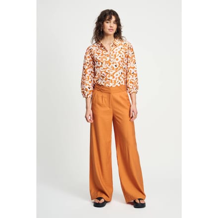 POM Amsterdam Pants - Sienna Brown Größe: 36 | Stoffhosen Outlet | Damen | Braun
