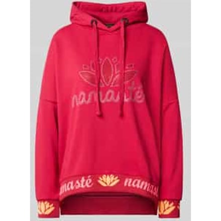 oversized hoodie van pure katoen model 'Namasté'