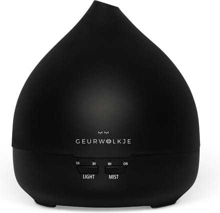 Geurwolkje Unity 2.0 Aroma Diffuser – Ultrasone Geurverspreider – Mat Zwart