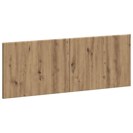 vidaXL - Wandgemonteerd - Hoofdbord - BREDA - Artisanaal - eiken - Bewerkt - hout