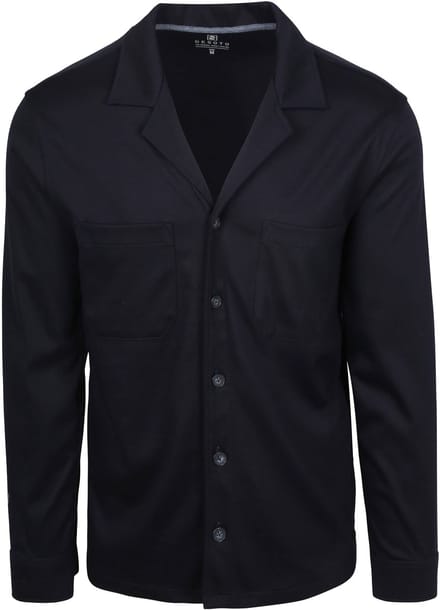 Desoto Overshirt Jersey Donkerblauw (navy) - Maat L - Heren