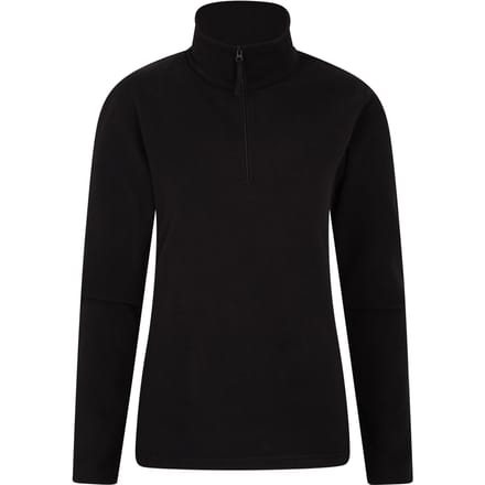 Mountain Warehouse Dames/Dames Camber II Fleece Top (Zwart)