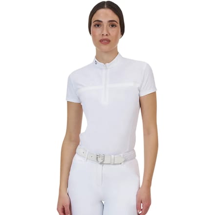 Dames poloshirt met lange mouwen Equestro Ridertechnology
