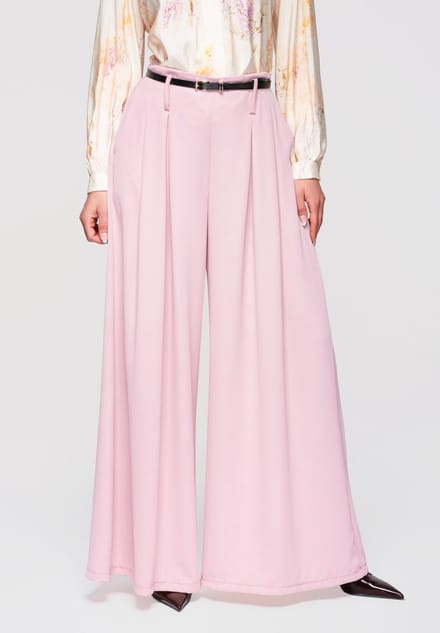OMBRE Broek - Loose Fit - Effen - Broek Roze ONESIZE