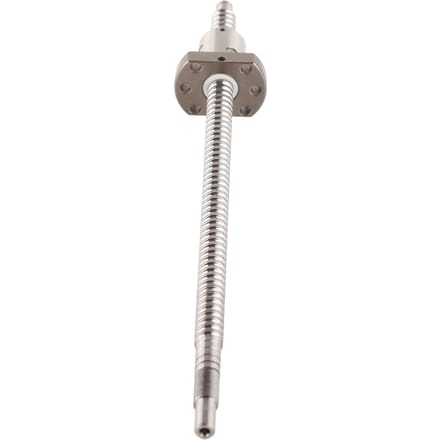 SFU1204 300mm Gerolde Kogelomloopspindel Kogelmoer Anti-Backlash Zonder Zijdelingse Eindlagers