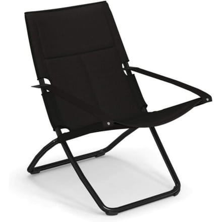 Emu Snooze Cozy LiegeStoel - zwart glanzend / zwart