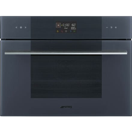 SMEG Micro combi Galileo Oven Oven , Linea, 45 cm, Combi-magnetron, Neptune Grey, Vapor Clean