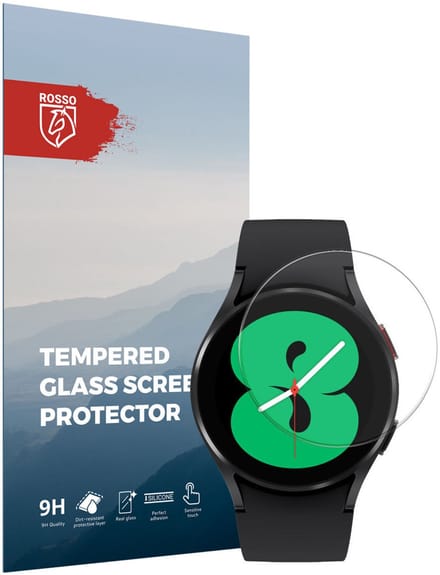 Rosso 9H Tempered Glass Screen Protector Geschikt voor Samsung Galaxy Watch 4 44MM