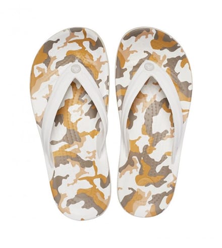 Crocs Crocband Printed Flip White/Multi Maat 36/37 US M4/W6