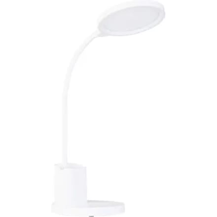 EGLO Brolini - tafellamp/bureaulamp - draadloos - inclusief LED - TOUCH - dimbaar - Wit
