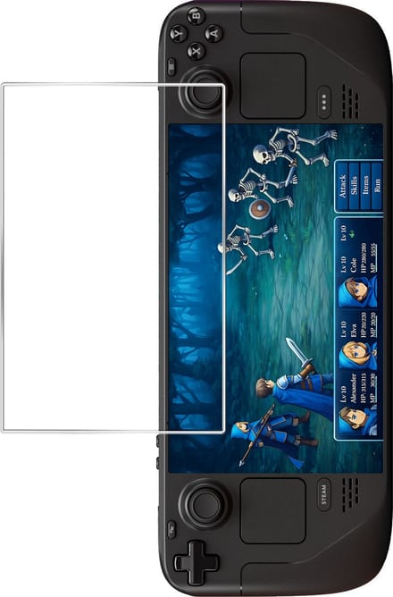 Screenprotector Geschikt voor Steam Deck OLED Screenprotector Tempered Glass Screen Protector Gehard Glas
