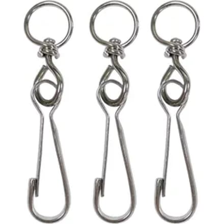 Sencys Karabijnhaak - Gegalvaniseerd - 60mm - 3 Stuks
