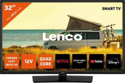 Lenco 32" Flat screen TV LED 720p LED-3263BK
