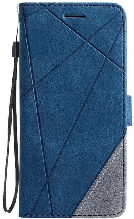 Hoesje geschikt voor iPhone 17 Pro Max - Bookcase - Pasjeshouder - Portemonnee - Patroon - Kunstleer - Blauw