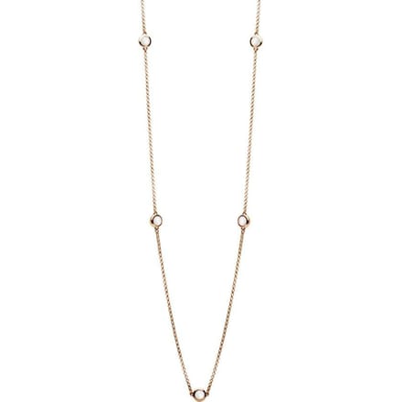 Casa Jewelry Collier Pom White - Rosé Verguld