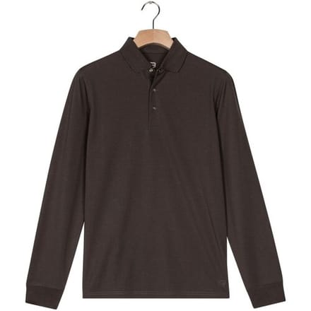 Giordano Polo Landro Uni Color Supima Liquid Cotton Soft Grey / male