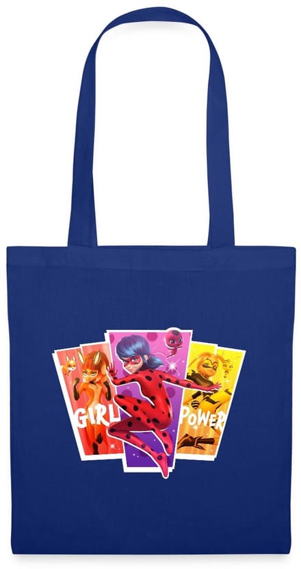 Miraculous Girl Power Ladybug Superheld Tas Van Stof Schoudertas