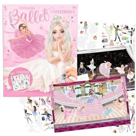 Top Model TOPModel Stickerworld BALLET Educatieve boeken (spelletjes en raadsels)