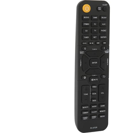 Afstandsbediening RC-972R Vervanging Geschikt voor Onkyo TV TX-NR696 TX-NR797 TX-RZ840 black