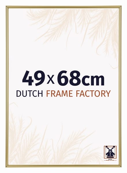 Fotolijst 49x68 cm - Kunststof - Goud - Angers