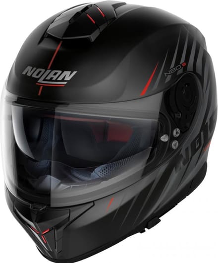 Nolan N80-8 Kosmos 63 Flat Zwart Integraalhelm - Maat L - Helm