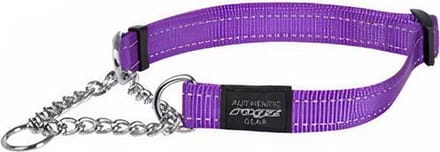 Rogz For Dogs Fanbelt Choker Paars 20 mmx34-56 cm