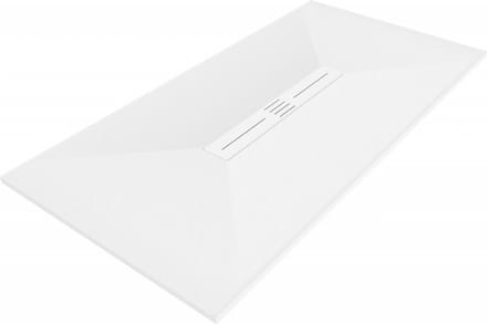 Mexen Toro rechthoekige douchebak SMC 180 x 70 , wit, witte afdekking - 43107018-W
