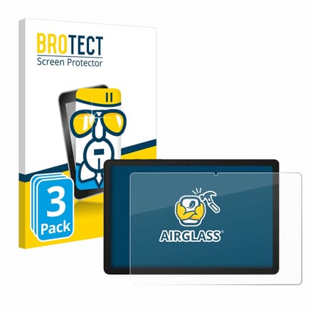 Screenprotector 3 Stuks voor Samsung Galaxy Tab A9 Plus / A11 Plus WiFi / 5G Beschermglas transparant