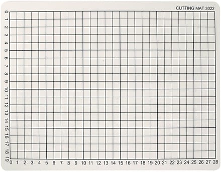 Snijplaten, afm 22x30 cm, dikte 3 mm, 1 stuk