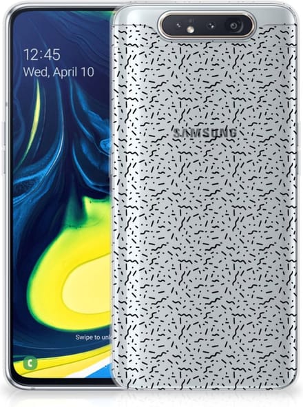 Samsung Galaxy A80 TPU bumper Stripes Dots