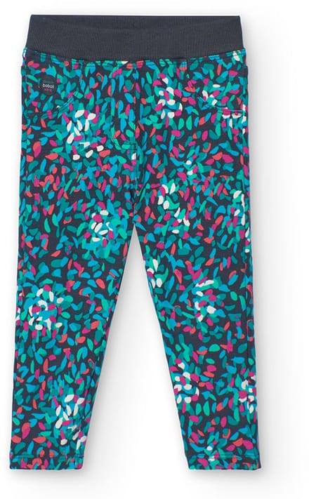 Boboli Fleece Printed Broek Veelkleurig 7 Years Meisje