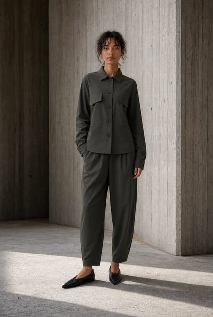 Ermanno jacket technical jersey | Army - Army / S