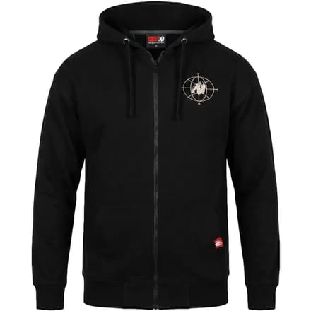 Hooded sweatshirt met rits Gorilla Wear Scofield